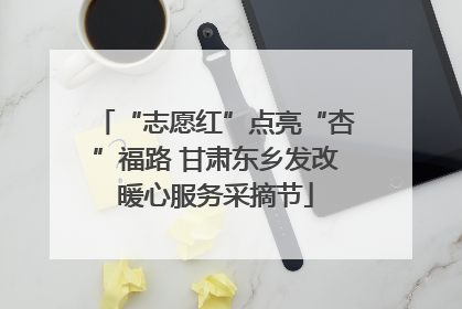 “志愿红”点亮“杏”福路 甘肃东乡发改暖心服务采摘节