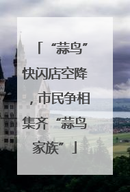 “蒜鸟”快闪店空降，市民争相集齐“蒜鸟家族”