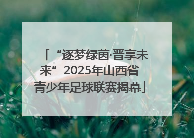 “逐梦绿茵·晋享未来”2025年山西省青少年足球联赛揭幕