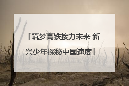 筑梦高铁接力未来 新兴少年探秘中国速度