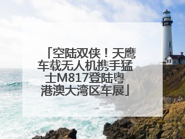 空陆双侠！天鹰车载无人机携手猛士M817登陆粤港澳大湾区车展