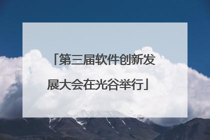 第三届软件创新发展大会在光谷举行
