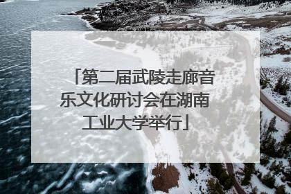 第二届武陵走廊音乐文化研讨会在湖南工业大学举行