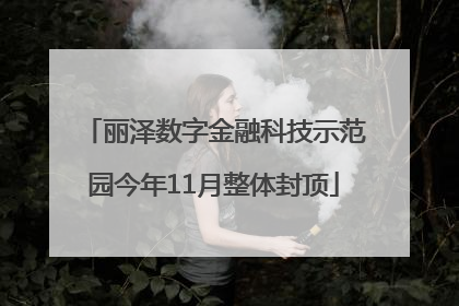 丽泽数字金融科技示范园今年11月整体封顶