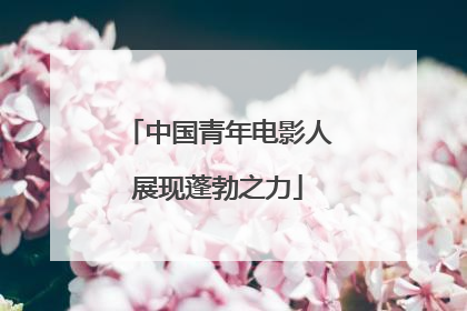 中国青年电影人展现蓬勃之力