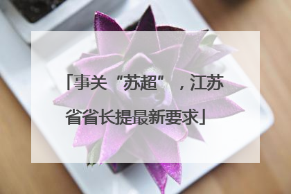 事关“苏超”，江苏省省长提最新要求