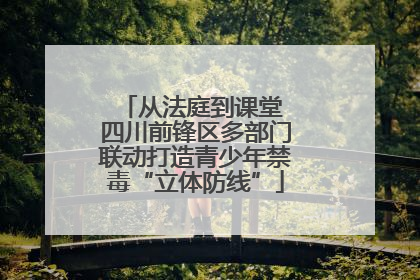 从法庭到课堂 四川前锋区多部门联动打造青少年禁毒“立体防线”