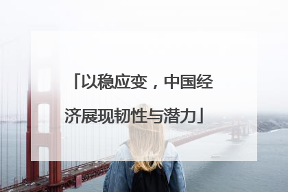 以稳应变，中国经济展现韧性与潜力