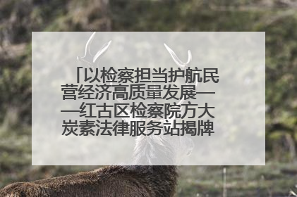 以检察担当护航民营经济高质量发展——红古区检察院方大炭素法律服务站揭牌彰显法治护航深度