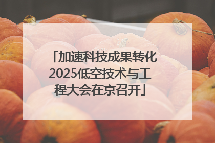加速科技成果转化 2025低空技术与工程大会在京召开