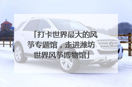 打卡世界最大的风筝专题馆，走进潍坊世界风筝博物馆