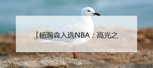 杨瀚森入选NBA：高光之后如何走好“以后的路”？