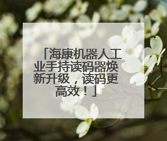 海康机器人工业手持读码器焕新升级，读码更高效！