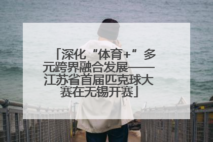 深化“体育+”多元跨界融合发展——江苏省首届匹克球大赛在无锡开赛