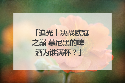 追光丨决战欧冠之巅 慕尼黑的啤酒为谁满杯？