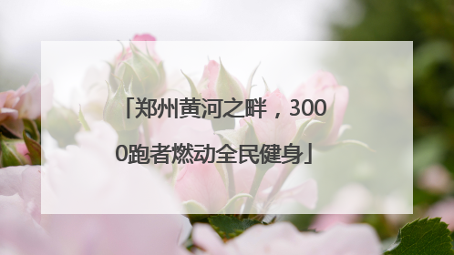 郑州黄河之畔，3000跑者燃动全民健身