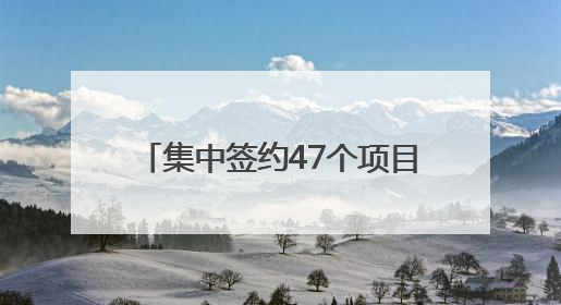 集中签约47个项目，总投资额258亿元 雅安再添发展“新引擎”｜数读西投